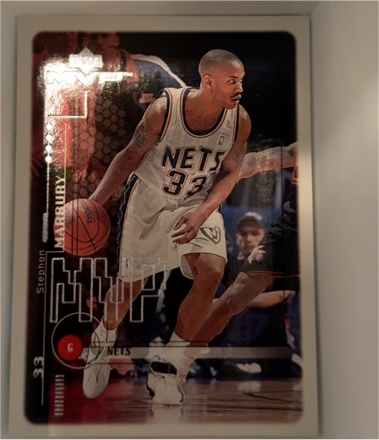 1999-00 Upper Deck MVP #100 Stephon Marbury — front