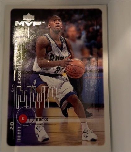1999-00 Upper Deck MVP #91 Sam Cassell — front