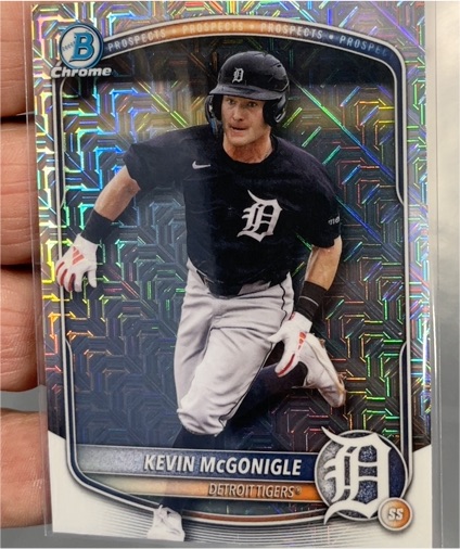 2025 Bowman Draft Chrome #BDC-59 Kevin McGonigle — front
