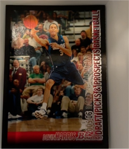 2005-06 Bowman Draft Picks & Prospects #82 Devin Harris — front