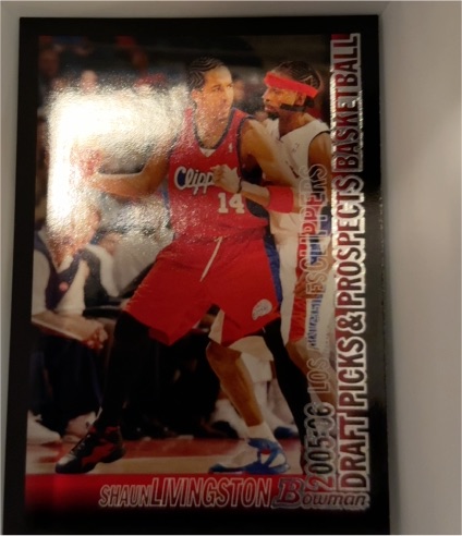 2005-06 Bowman Draft Picks & Prospects #51 Shaun Livingston — front