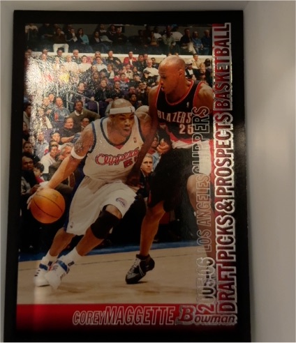2005 Bowman Draft Picks & Prospects #15 Corey Maggette — front