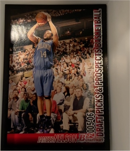 2005-06 Bowman Draft Picks & Prospects #105 Jameer Nelson — front