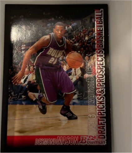 2005 Bowman Draft Picks & Prospects #34 Desmond Mason — front