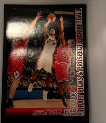 2005-06 Bowman Draft Picks & Prospects #20 Larry Hughes — front