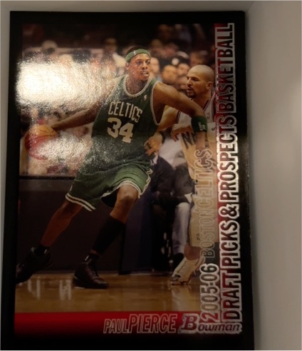 2005-06 Bowman Draft Picks & Prospects #54 Paul Pierce — front
