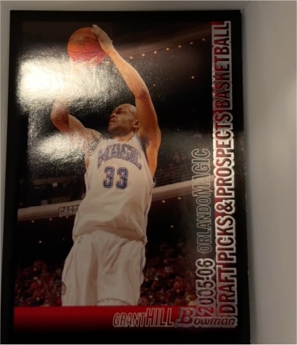 2005-06 Bowman Draft Picks & Prospects #17 Grant Hill — front