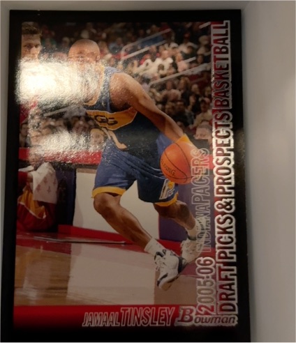 2005-06 Bowman Draft #61 Jamaal Tinsley — front