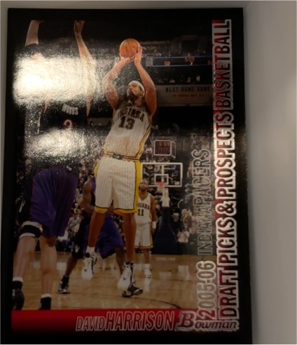 2005-06 Bowman #22 David Harrison — front