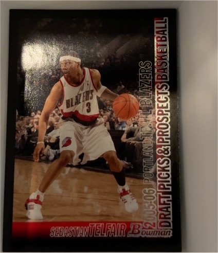 2005-06 Bowman #28 Sebastian Telfair — front