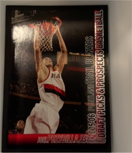 2005-06 Bowman Draft Picks #106 Joel Przybilla — front