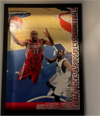 2005-06 Bowman #31 Mike James — front