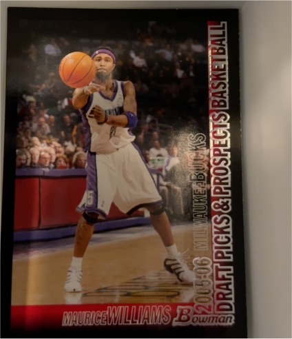 2005-06 Bowman Draft Picks & Prospects #66 Maurice Williams — front