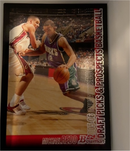 2005-06 Bowman Draft Picks & Prospects #79 Michael Redd — front