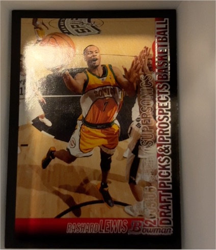 2005-06 Bowman Draft Picks & Prospects Basketball #44 Rashard Lewis — front