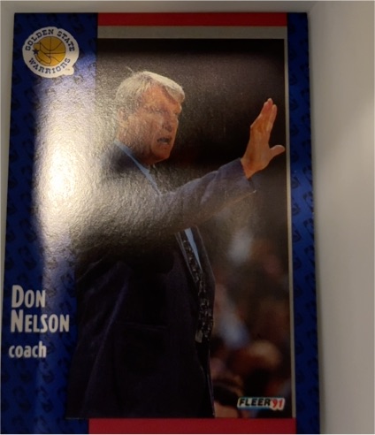 1991-92 Fleer #70 Don Nelson — front