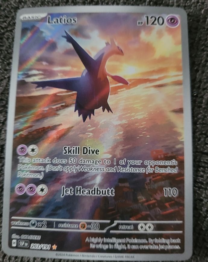 2024 Pokémon Surging Sparks #203 Latios — front