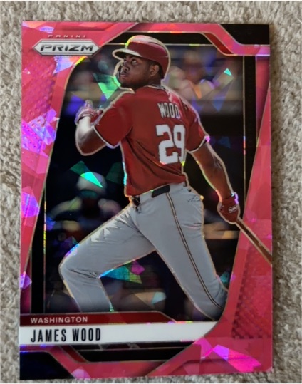 2025 Panini Prizm #38 James Wood — front