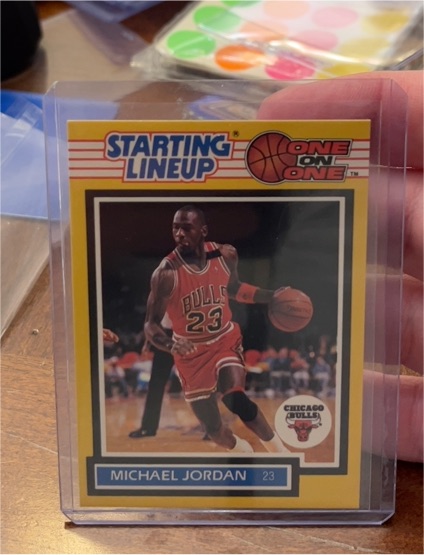 1988 Kenner Starting Lineup #23 Michael Jordan — front