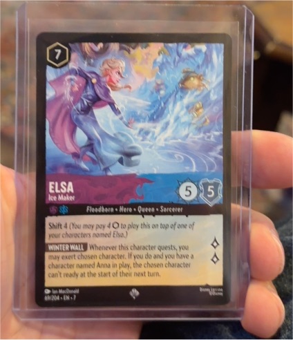 2024 Lorcana Archazia's Island #69 Elsa - Ice Maker — front