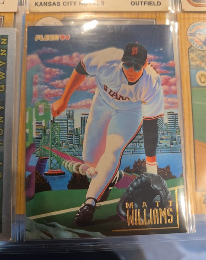 1994 Fleer Pro-Visions #3 Matt Williams — front