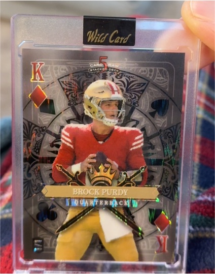 2023 Wild Card Stacked Deck #5 Brock Purdy — front