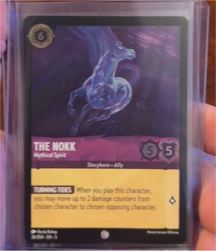 2023 Disney Lorcana Shimmering Skies #36 The Nokk — front