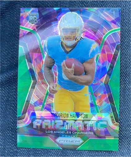2025 Panini Prizm #9 Omarion Hampton — front