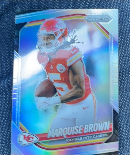 2025 Panini Prizm #287 Marquise Brown — front