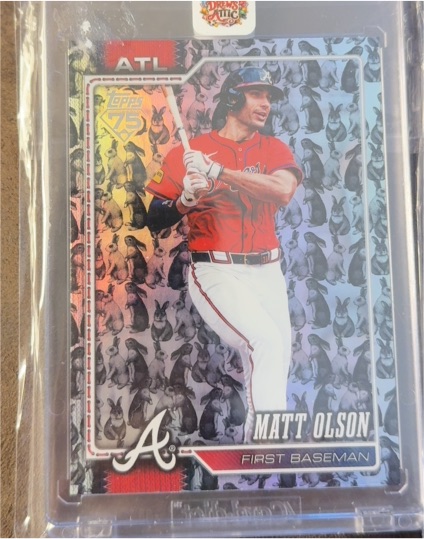 2026 Topps Series 1 #39 Matt Olson — front