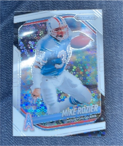 2025 Panini Prizm #248 Mike Rozier White Disco — front