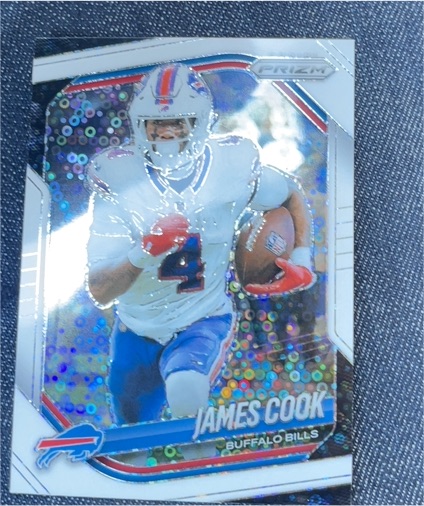 2025 Panini Prizm #27 James Cook — front