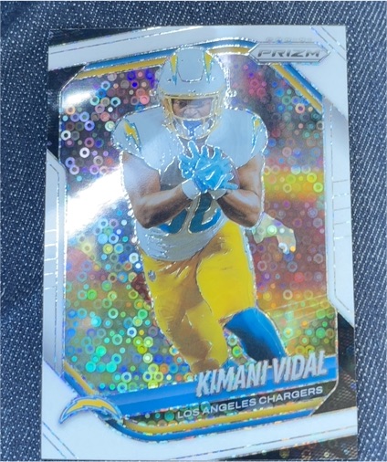 2025 Panini Prizm #134 Kimani Vidal — front