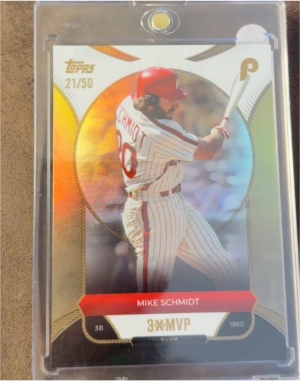 2025 Topps Welcome to the Club #16 Mike Schmidt — front