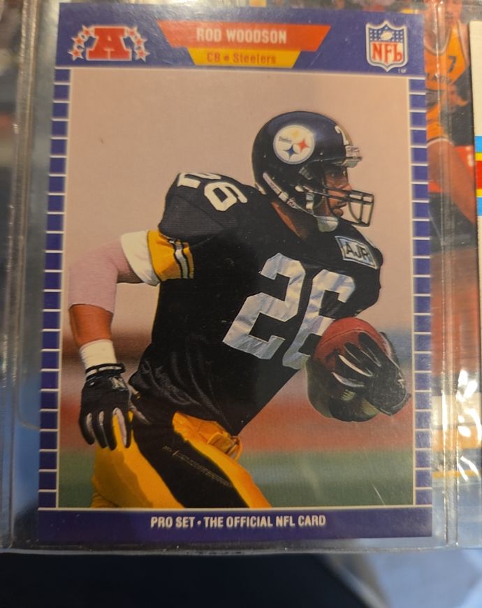 1989 Pro Set #354 Rod Woodson — front