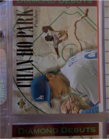 1994 Upper Deck Diamond Debuts #520 Chan Ho Park — front