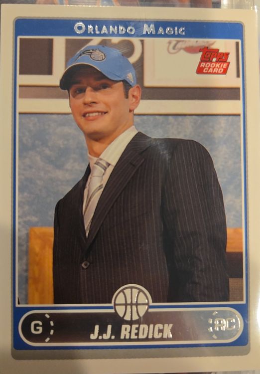 2006 Topps #240 J.J. Redick Rookie Card — front