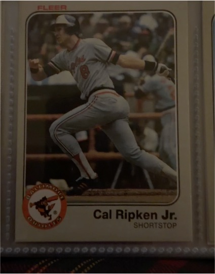 1983 Fleer #70 Cal Ripken Jr. — front