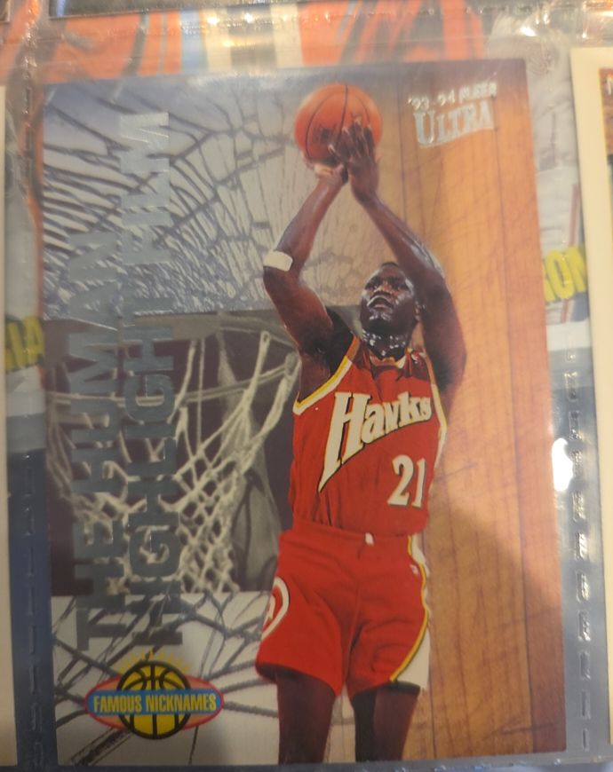 1993-94 Fleer Ultra Famous Nicknames #15 Dominique Wilkins — front