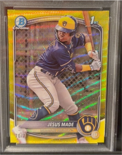 2025 Bowman Chrome #BCP-50 Jesus Made — front