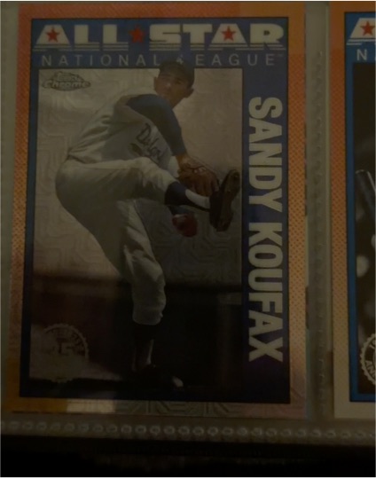 2025 Topps Series 2 Chrome #90ASC-46 Sandy Koufax — front