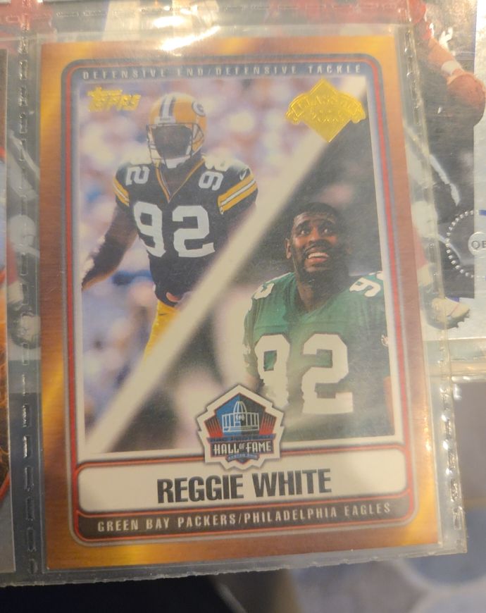 2006 Topps Hall of Fame Tribute #HOFT-RW Reggie White — front