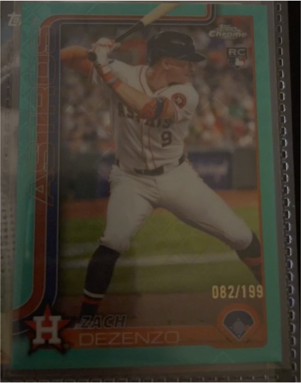 2025 Topps Chrome #294 Zach Dezenzo — front