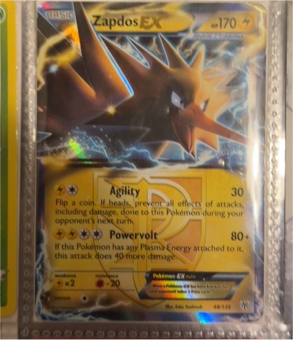 2011 Pokémon Black Star Promo #48 Zapdos EX — front