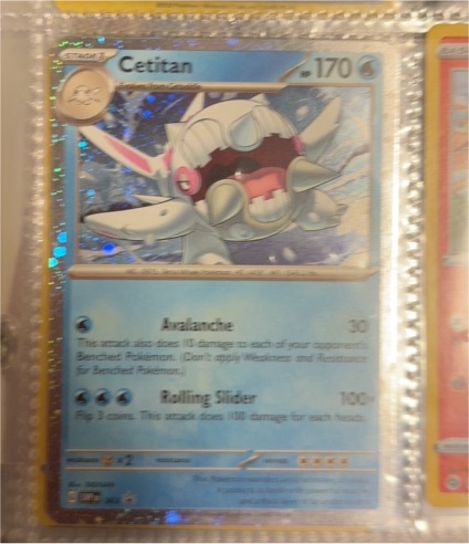 2023 Pokémon Scarlet & Violet Promo #063 Cetitan — front