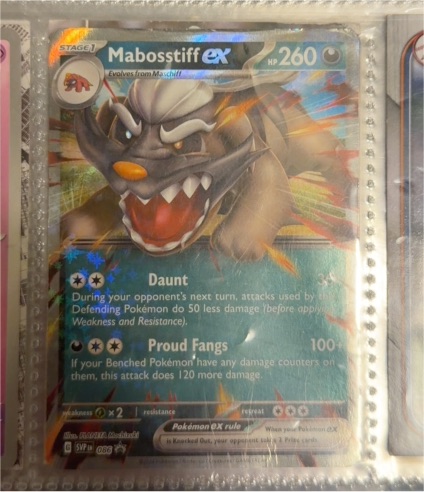 2024 Pokémon Scarlet & Violet Promo #086 Mabosstiff ex — front