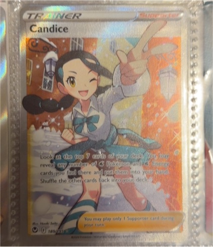 2022 Pokémon TCG Silver Tempest #189 Candice — front