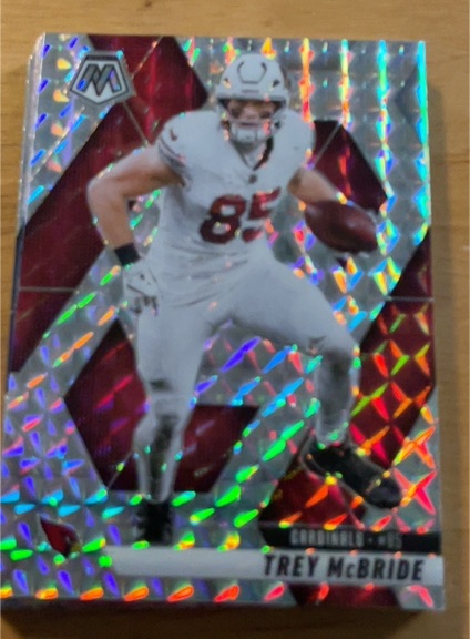 2025 Panini Mosaic #176 Trey McBride — front