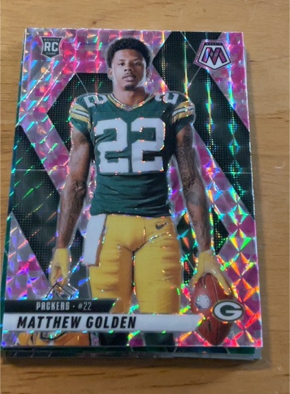 2025 Panini Mosaic #285 Matthew Golden — front