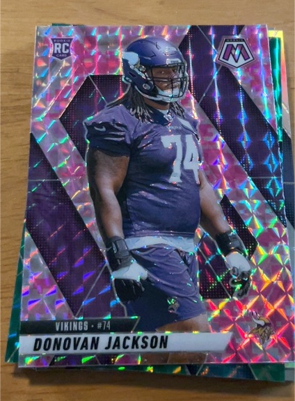2025 Panini Mosaic #388 Donovan Jackson — front